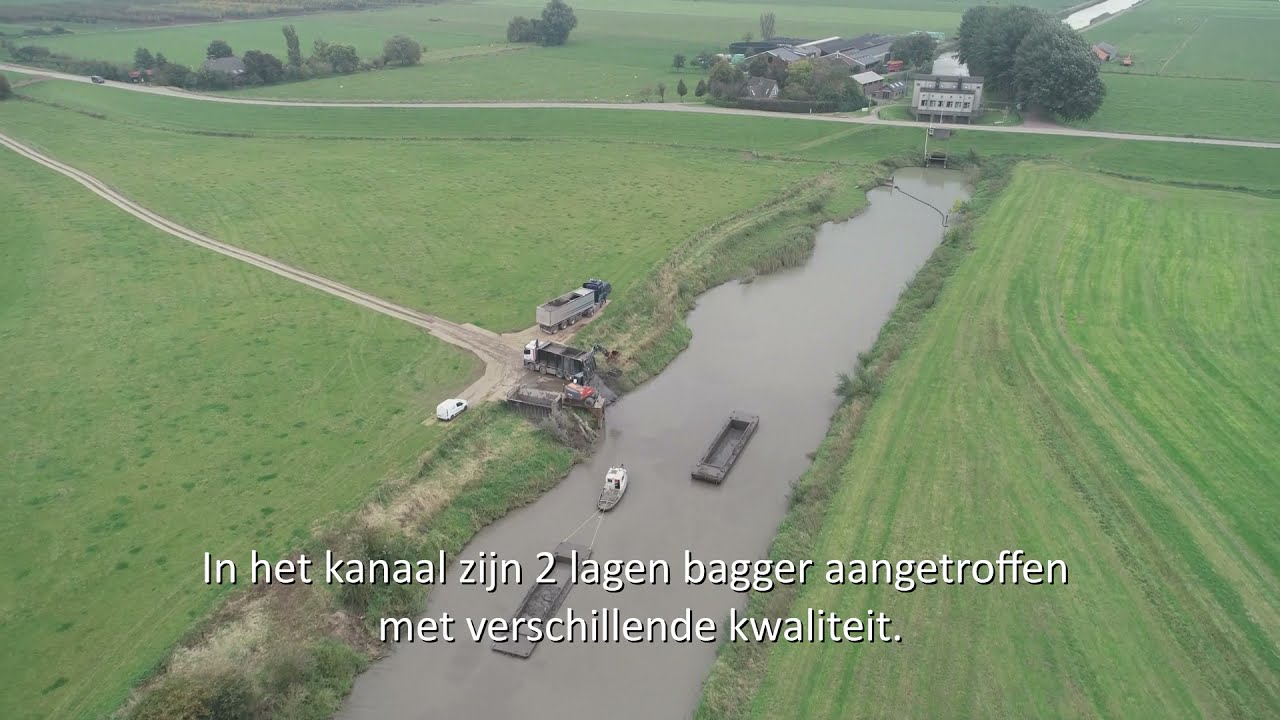 Baggerwerk bij Kuijkgemaal Betuwe