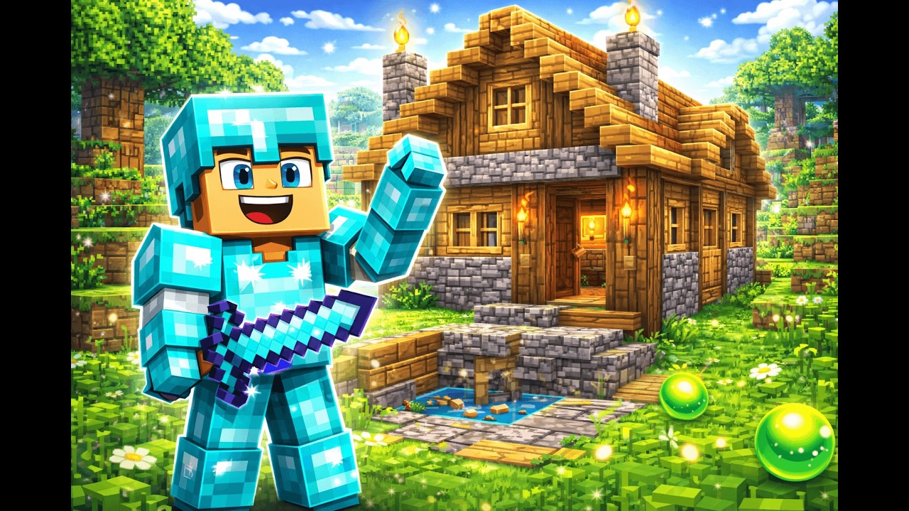 Ich habe endlich eine Dia Rüstung in Minecraft (Folge 6)