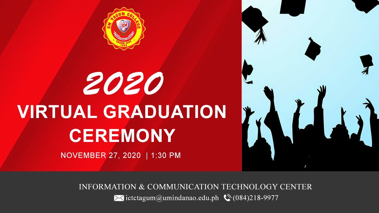 UMTagum - Virtual Graduation 2020
