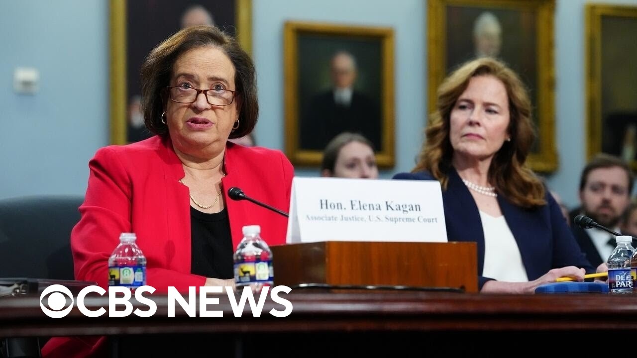 Watch: Supreme Court Justice Elena Kagan's makes case for more security funding