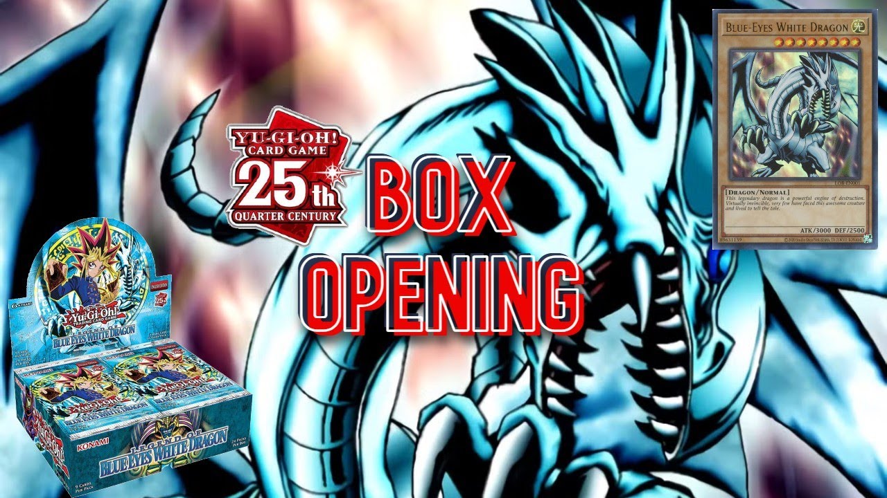 Legend of Blue Eyes White Dragon 25th Anniversary Box Opening!