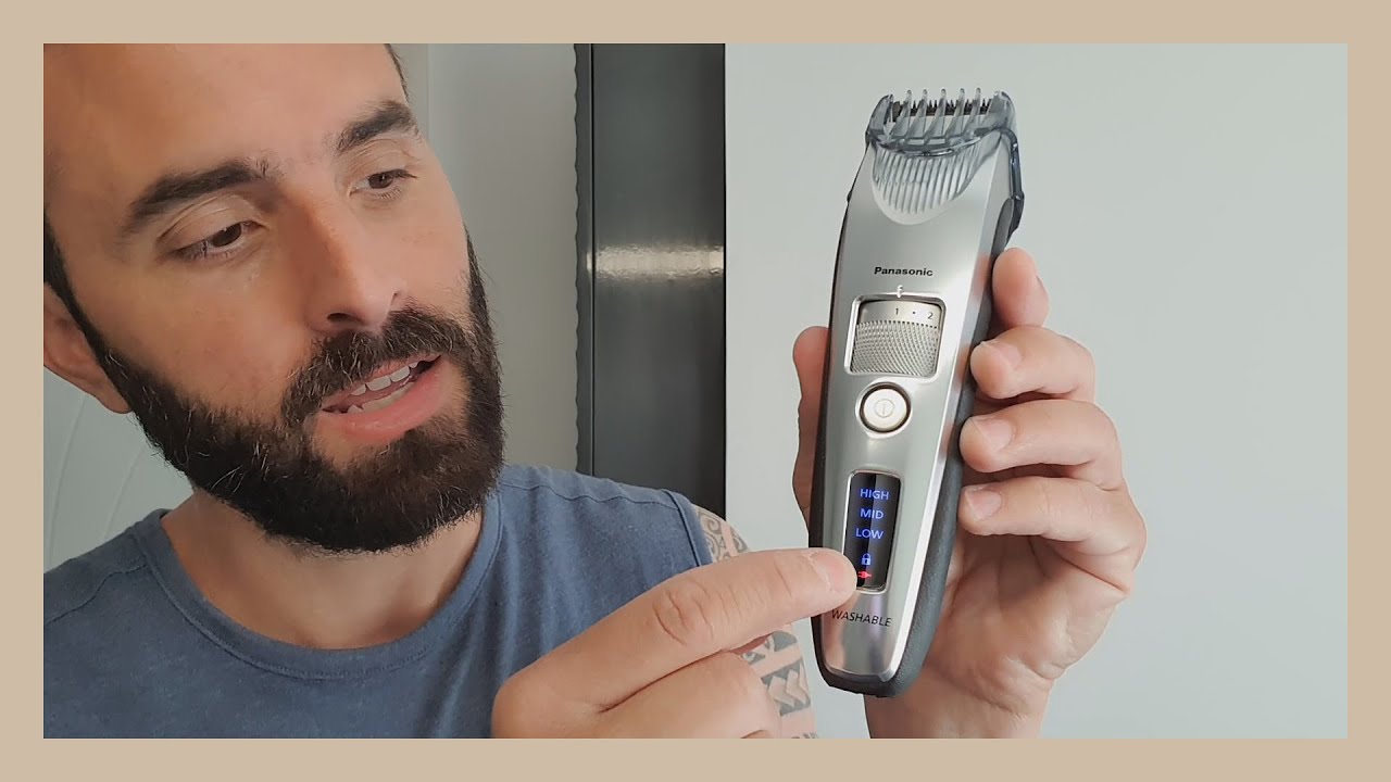 Je teste la fameuse tondeuse à barbe ER-SB60 de PANASONIC !
