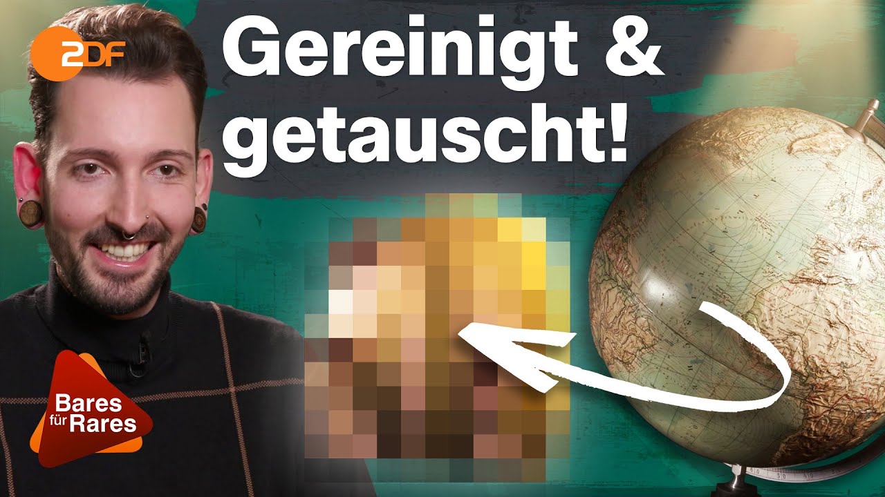 Kurz die Welt retten: Fabian restauriert Globus im Alleingang | Bares für Rares