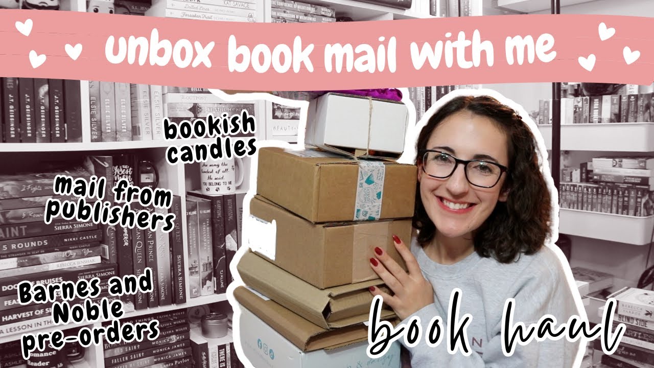 Open Book Mail With Me 📦📖 Unboxing and Book Haul