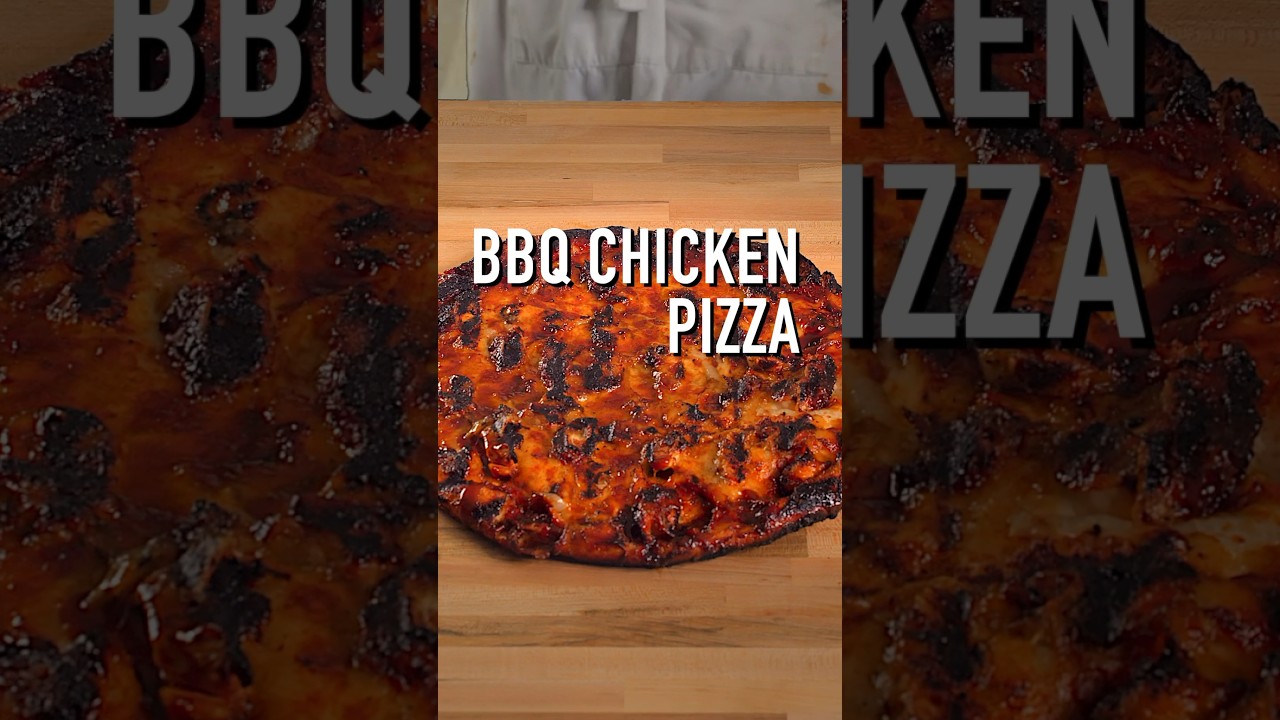 Barbecued Chicken Pizza 🍕 #shorts