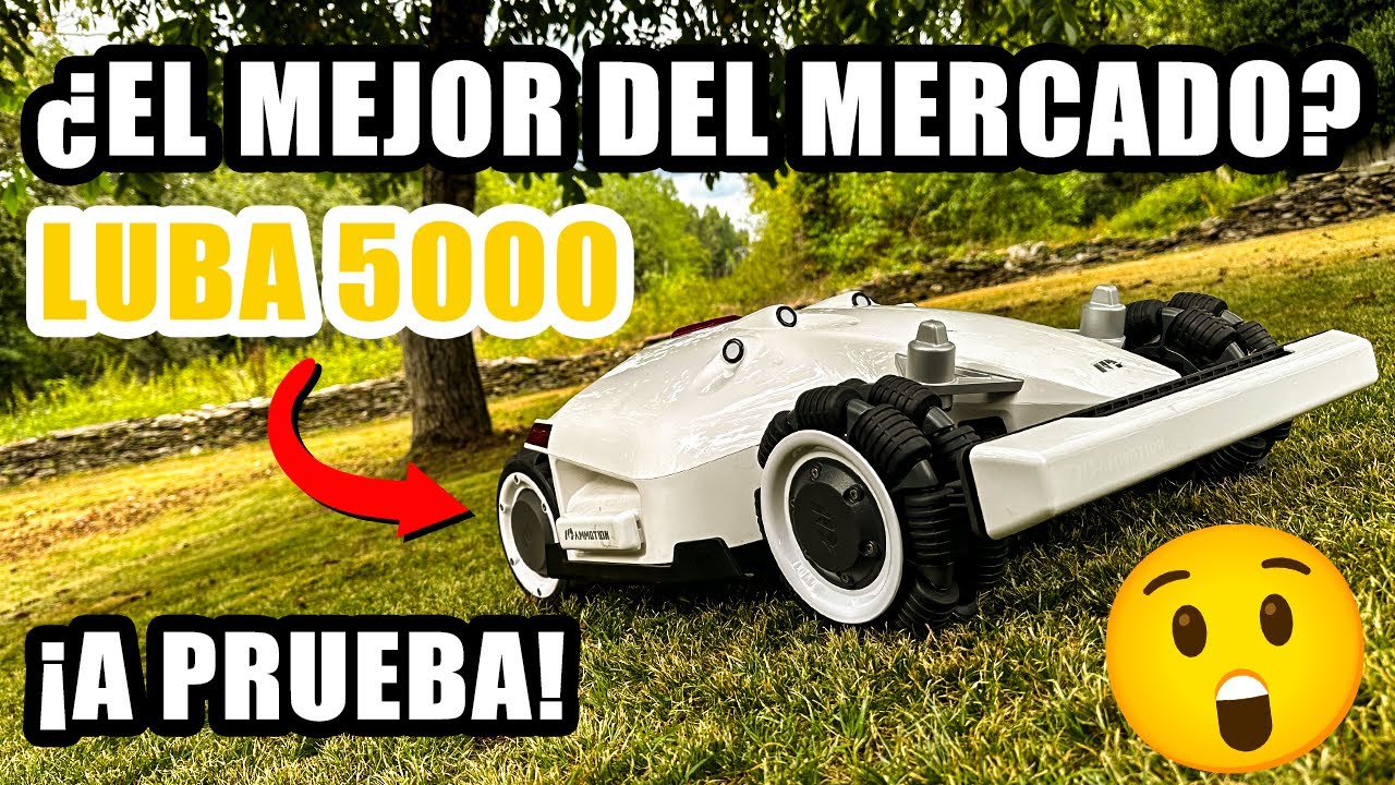 MAMMOTION LUBA AWD 5000 | Robot cortacésped SIN CABLES | Puesta en marcha y FUNCIONAMIENTO