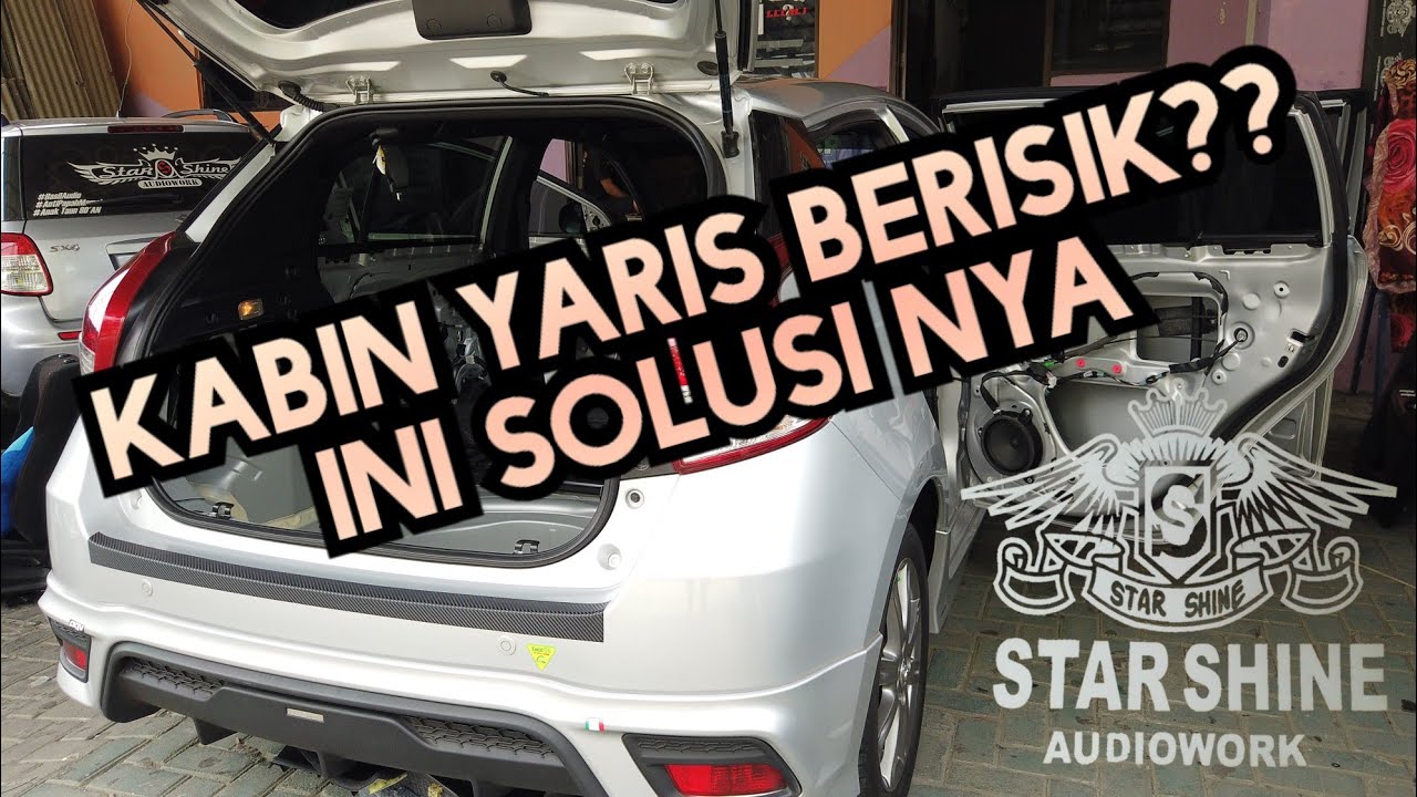 Solusi Kabin Yaris Bising, Mendadak Jadi Senyap. #Peredammobilsemarang