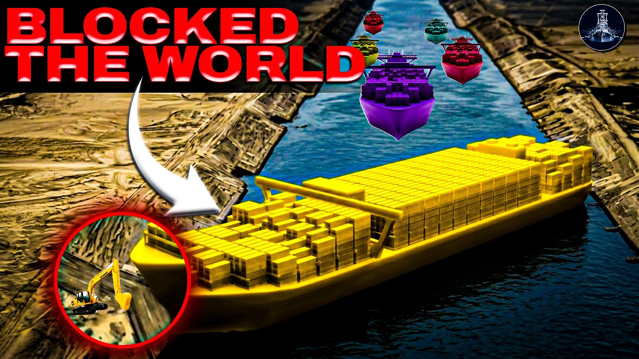 Ever Given Suez Canal Disaster | How Container Ship Blocked Global Trade for 6 Days