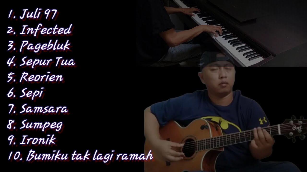 kumpulan lagu terbaik alip ba ta versi piano