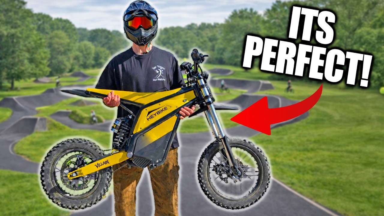 Is This the Best Cheap Electric Dirt Bike? 52V HeyBike Villain!