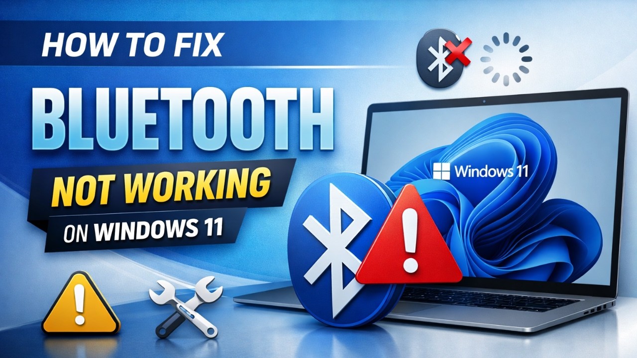 Как исправить проблему с неработающим Bluetooth в Windows 11 (руководство 2026 года)