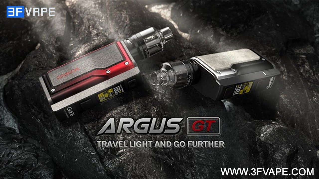 VOOPOO Argus GT 160W TC VW Box Mod + PnP Pod Tank Vape Kit