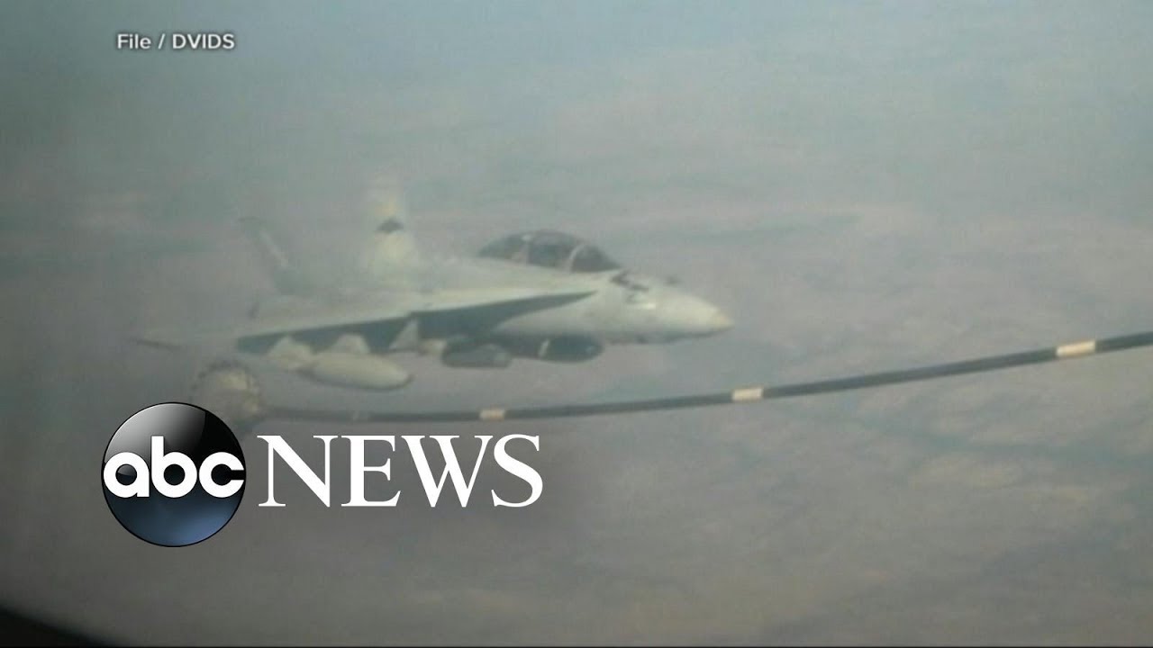 Urgent search and rescue after US military plane collision