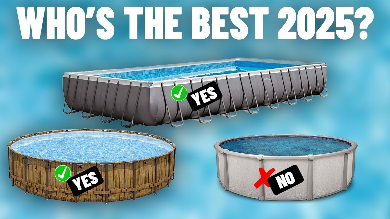 Best Above Ground Swimming Pools 2025 (Prime Day Deals)