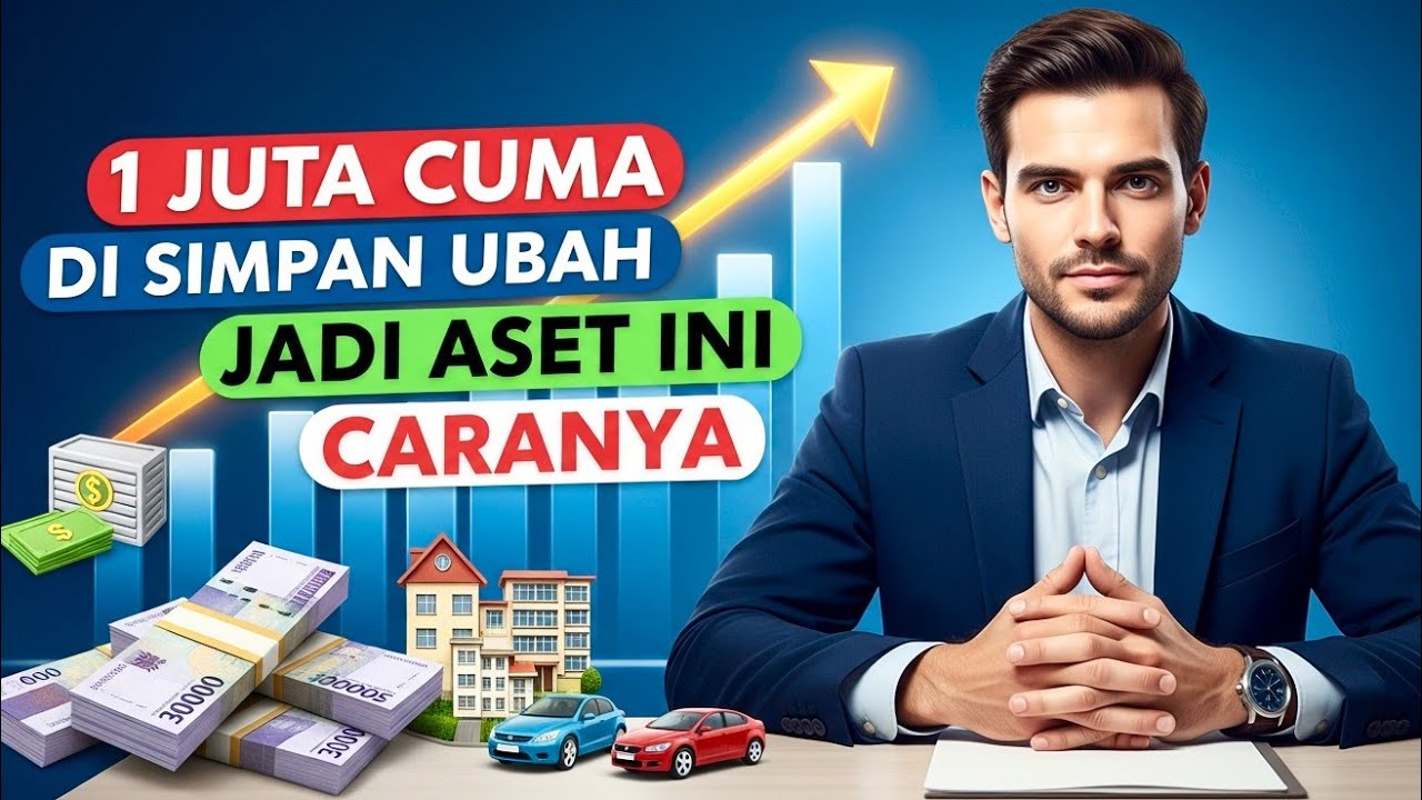 1 Juta Jangan CUMA SIMPAN di Bank! Ubah Jadi Aset Berkembang
