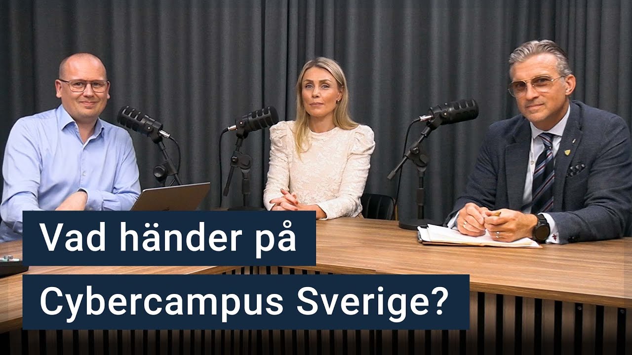 Podd 318 Miljödata-läckan och Cybercampus – med David Olgart och Mette Svensson