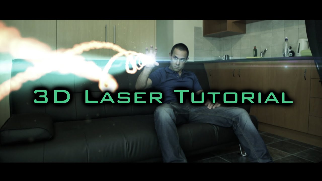 After Effects Tutorial - 3D Laser With Red Giant Form Plugin