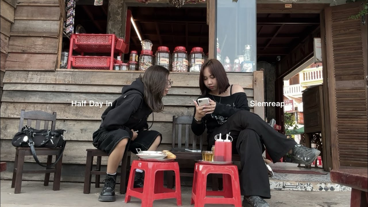 Half Day at Siemreap with my Chingu | កន្លះថ្ងៃនៅក្រុងសៀមរាប