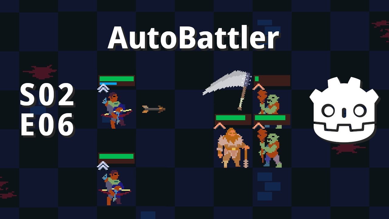 Godot 4 Autobattler Tutorial: RefCounted, FSM & UnitAI (S02E06)