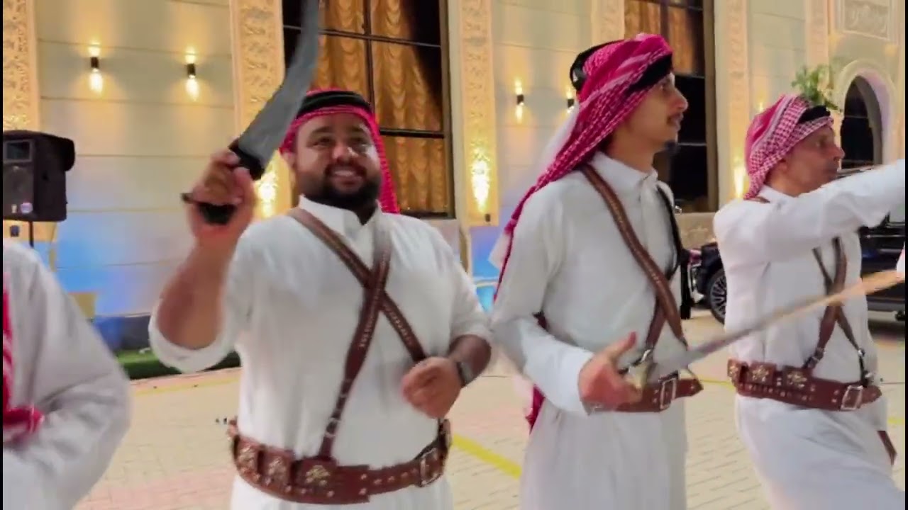 زواج الشابين عمر بن خضران بن مقباس وفيصل بن عبد العزيز بن حمدي 