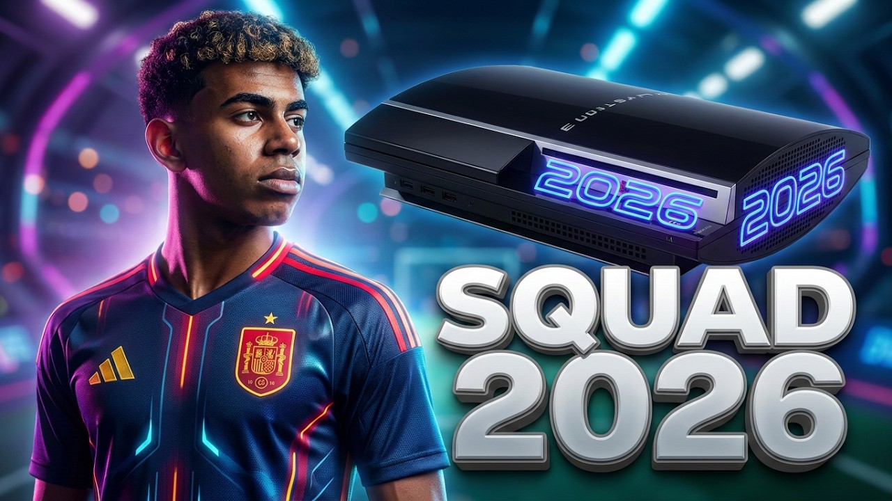 eFootball Vr 2026 PS3 Update Winter 2026 FINAL TRANSFER | MOD GTA 6 FULL GRAPHIC MENU