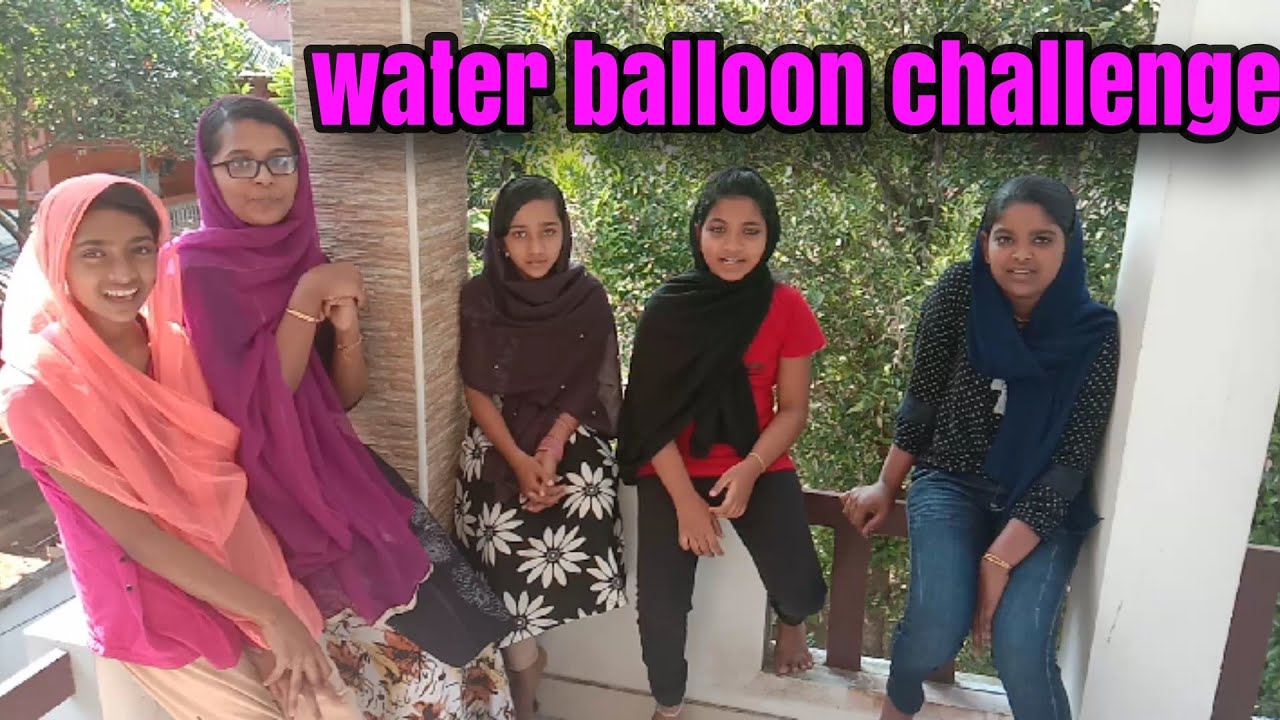 Water balloon challenge/ The Five Siblings