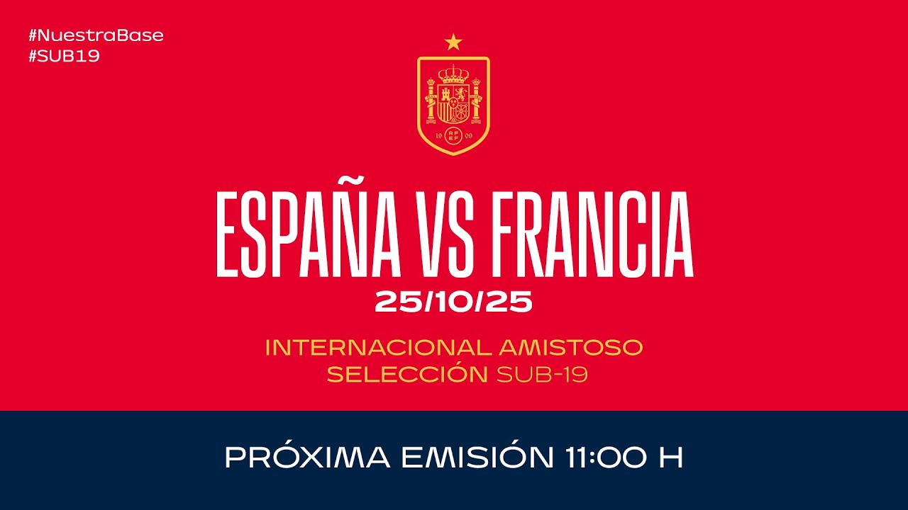 Espa&ntilde;a - Francia | Sub-19 femenina | Partido amistoso | 🔴 SEFUTBOL
