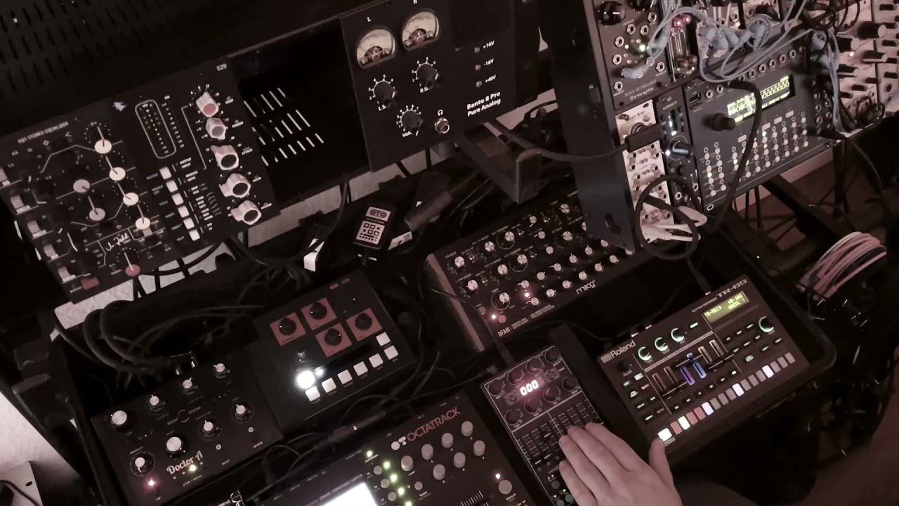 Marc Faenger Modular / Hardware Techno *LIVE* Rehearsal