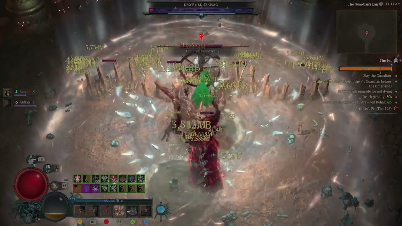 Pit 126 clear
