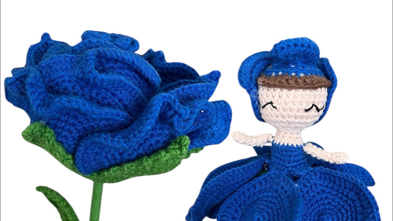 Amigurumi Sürpriz Çiçek Bebek Yapımı (Bölüm2)