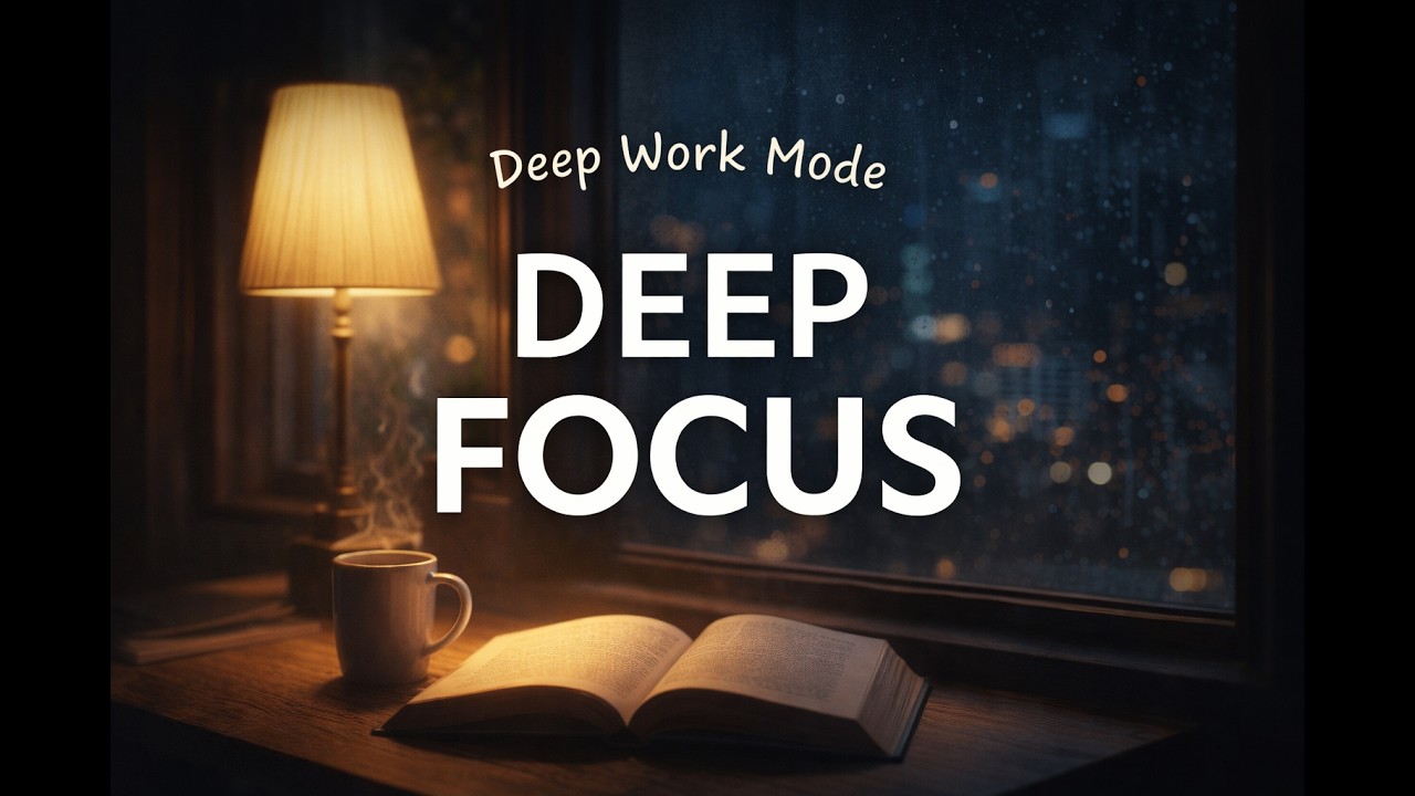 1 Hour LoFi Focus Session 🎧 Deep Work & Study Music for Cognitive Endurance