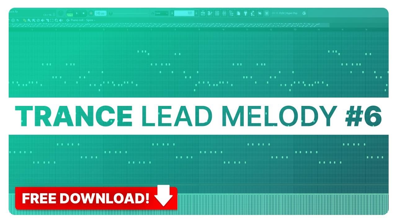 ▶ Trance Lead Melody in FL Studio #6 (Midi Free Download)