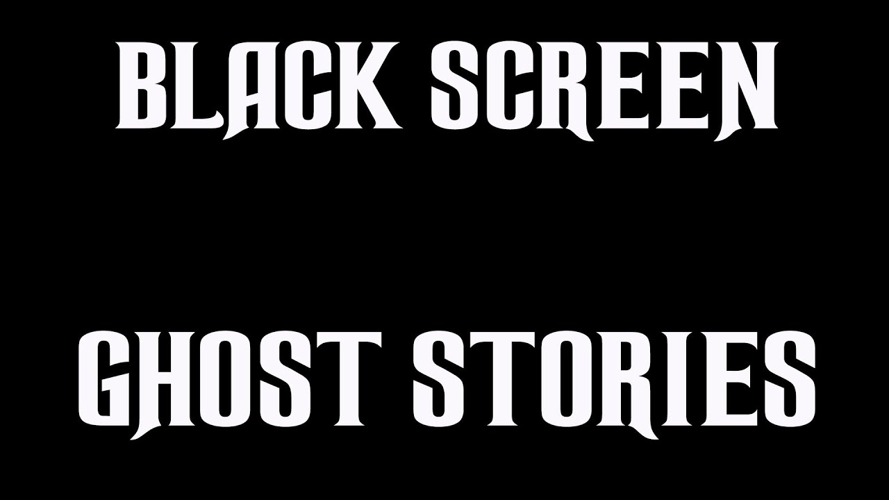 GHOST STORIES OLD TIME RADIO SHOWS ALL NIGHT / BLACK SCREEN