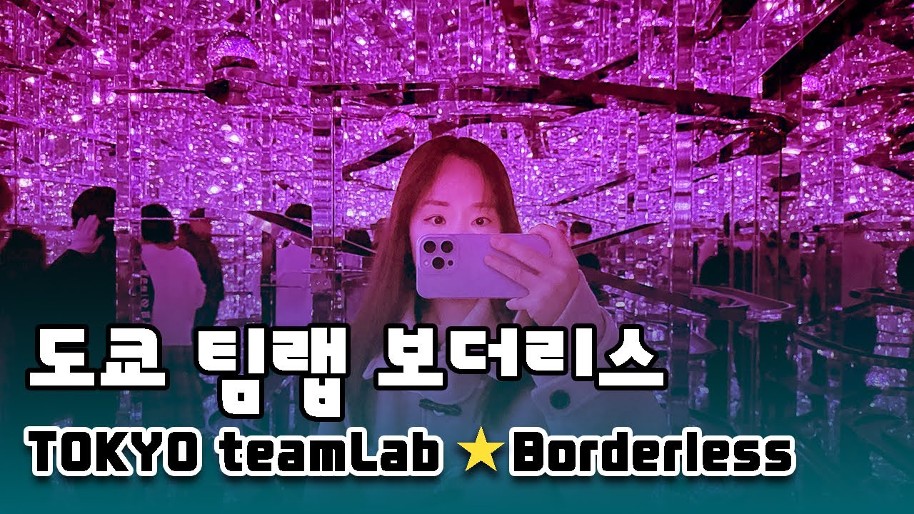 ENG/JPN]🗼도쿄 팀랩 보더리스에 대해 상세히 알려드릴게요 🌟I'd like to tell you more detail about TeamLab Borderless Tokyo
