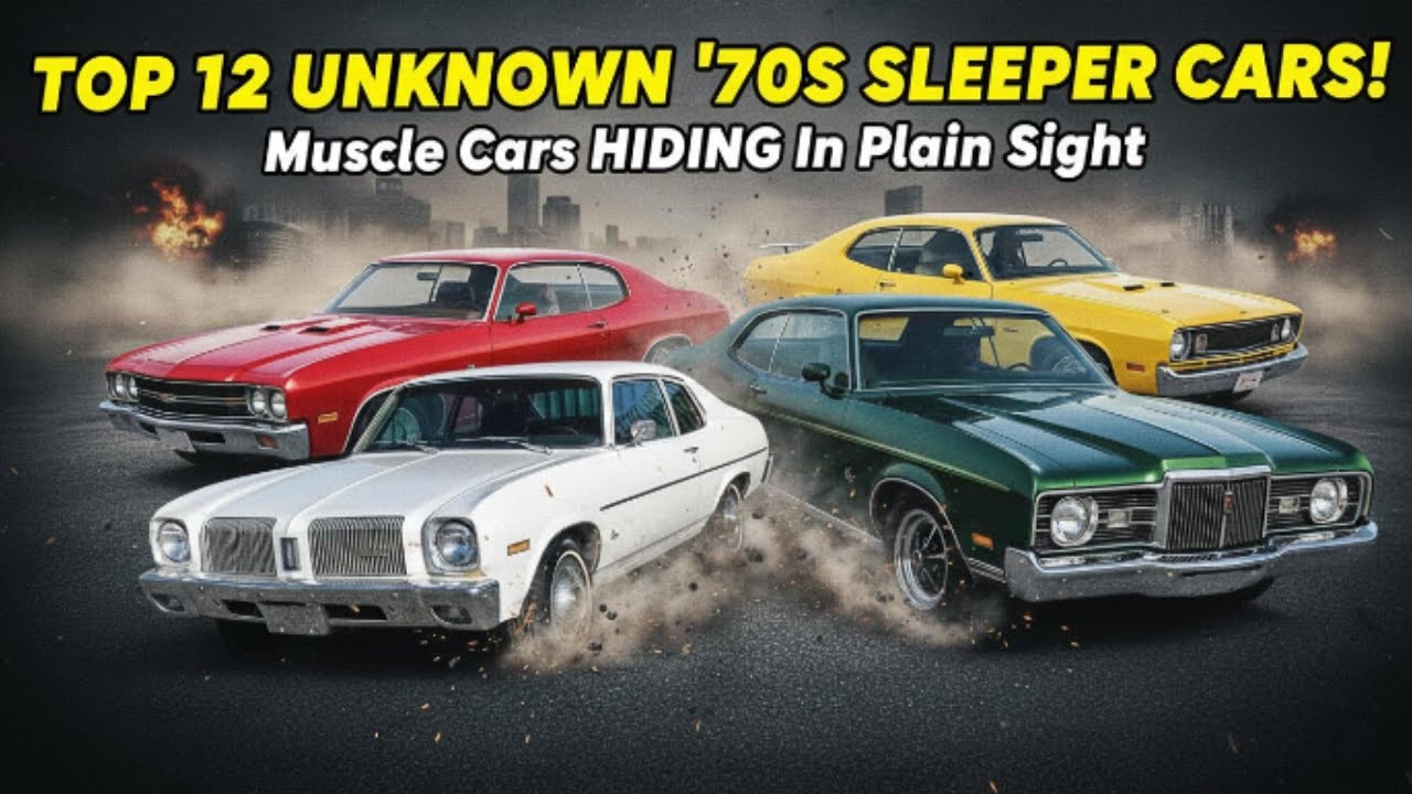 12 Forbidden '70s Sleepers That Embarrassed Every Muscle Car