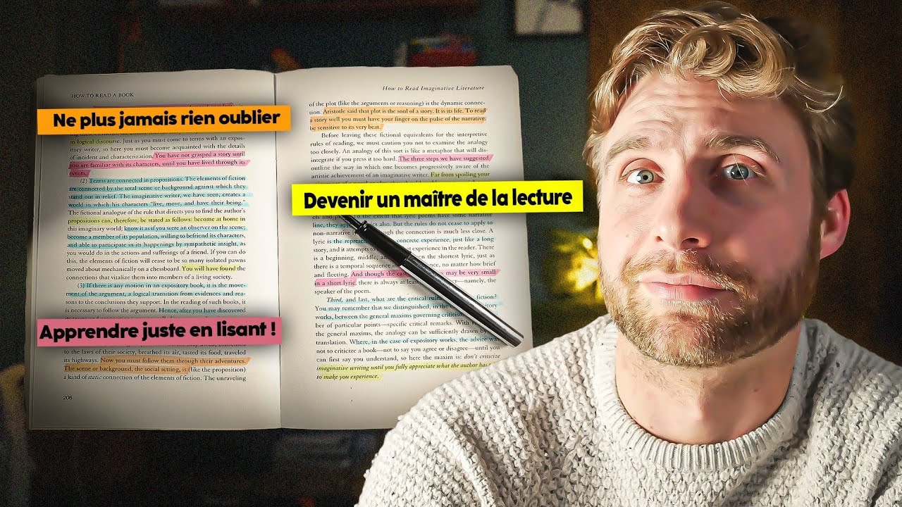 Comment retenir enfin TOUT ce que vous LISEZ ?! (Sans perdre votre temps...)