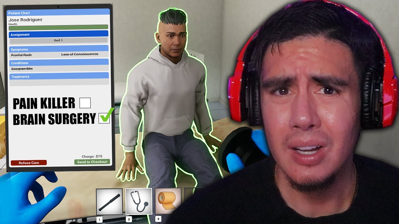 I OPENED MY OWN HOSPITAL BUT IM TOO DUMB TO KEEP ANYONE ALIVE | Hospital Simulator