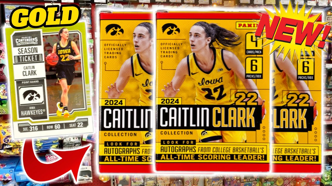 MASSIVE HIT from the NEW Caitlin Clark Collection Blaster Boxes!…