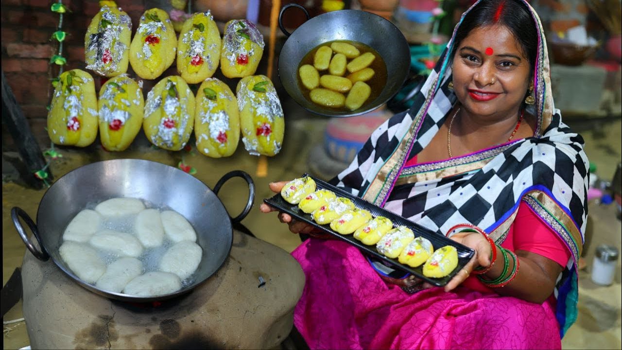 100% Perfect, सिर्फ 1 लीटर थैली वाले दूध से 1 किलो चम-चम बनाने का आसान तरीका | Cham Cham Recipe