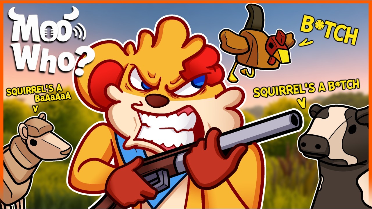 ЭТО НОВАЯ УГАРНАЯ ИГРА В ПРЯТКИ!!! [Moo Who?] с Cartoonz, Delirious и Kyle