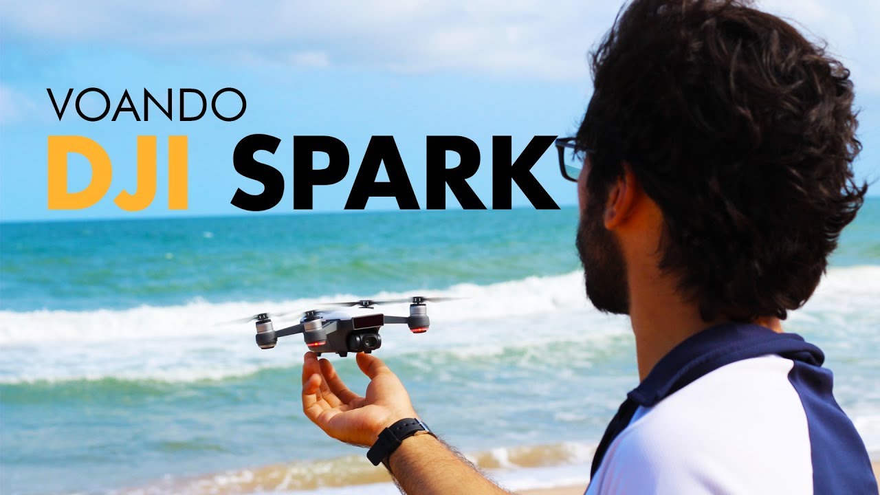 VOANDO COM O DRONE DJI SPARK   INTRODUÇÃO