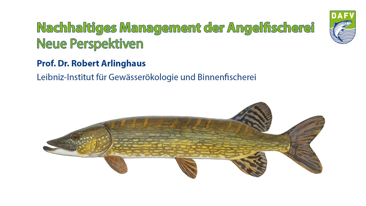 Nachhaltiges Management der Angelfischerei - Neue Perspektiven | Prof. Dr. Robert Arlinghaus