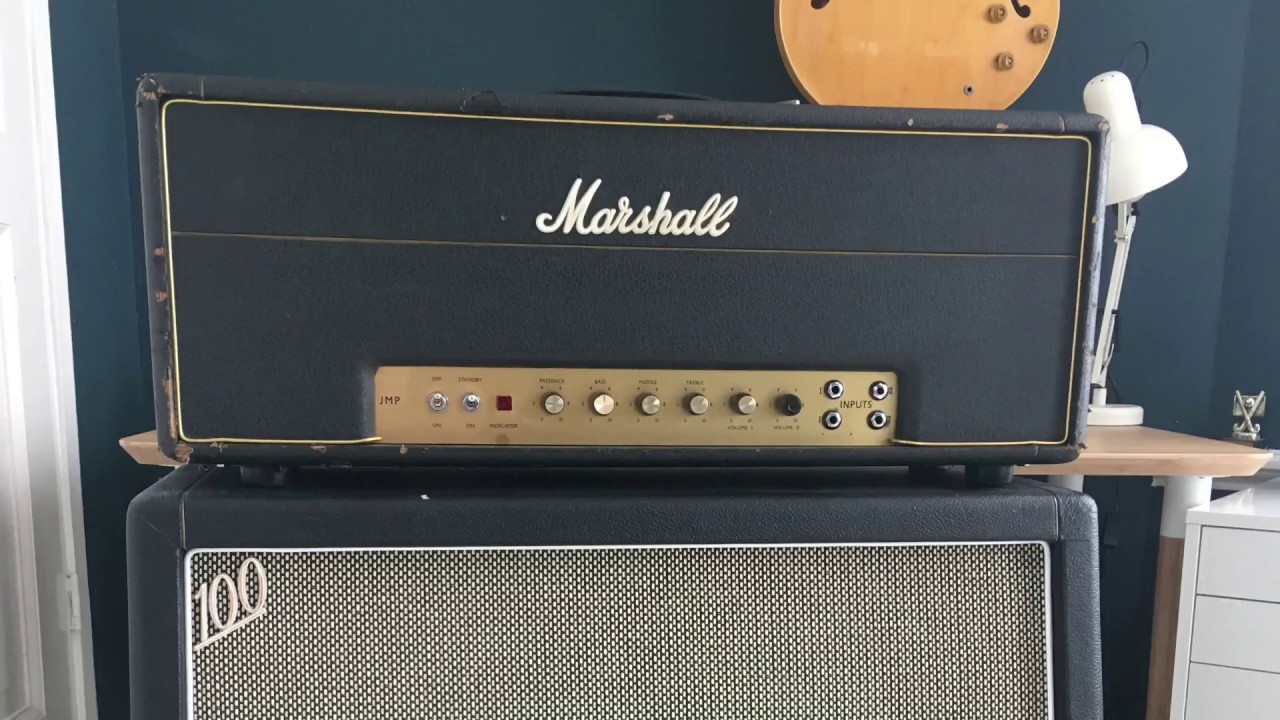 1967 Marshall Super Bass stack - run through with Les Paul and Stratocaster