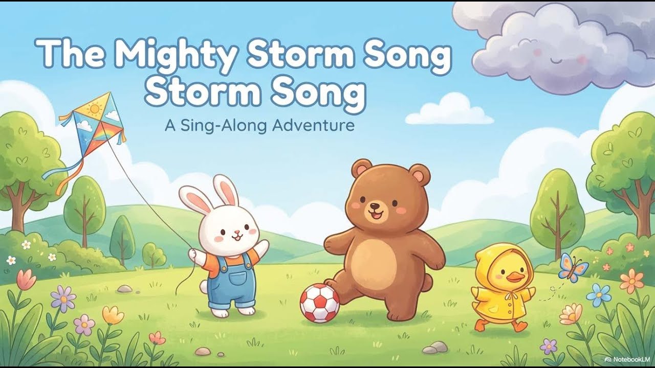 The Mighty Storm | Kids Song | Learn About Nature | Science Song for Kids | เพลงเด็กภาษาอังกฤษ