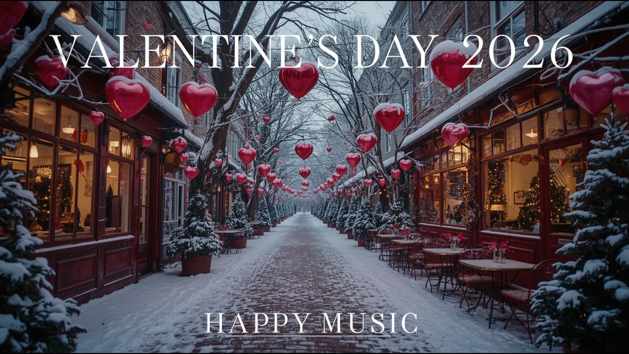 Sweet Valentine Jazz 💖 | Romantic Music for Love, Relaxation & Happy Vibes | Winter Valentine Music