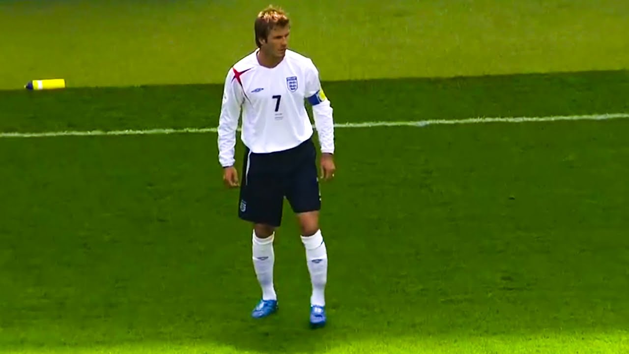 Legendary David Beckham England Moments