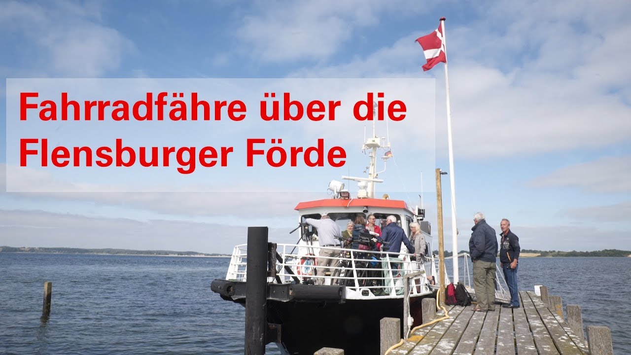 Neue Fahrradfähre über die Flensburger Förde