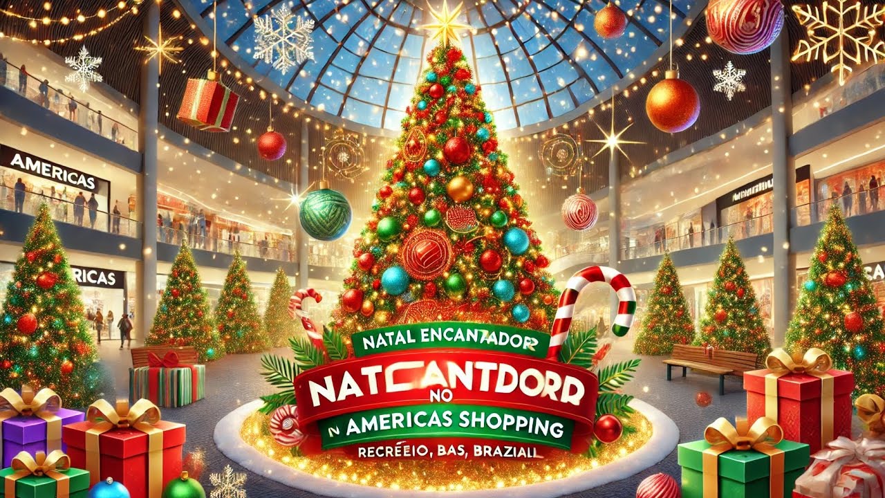 Natal Encantador no Américas Shopping Recreio: Venha se Encantar em 2024