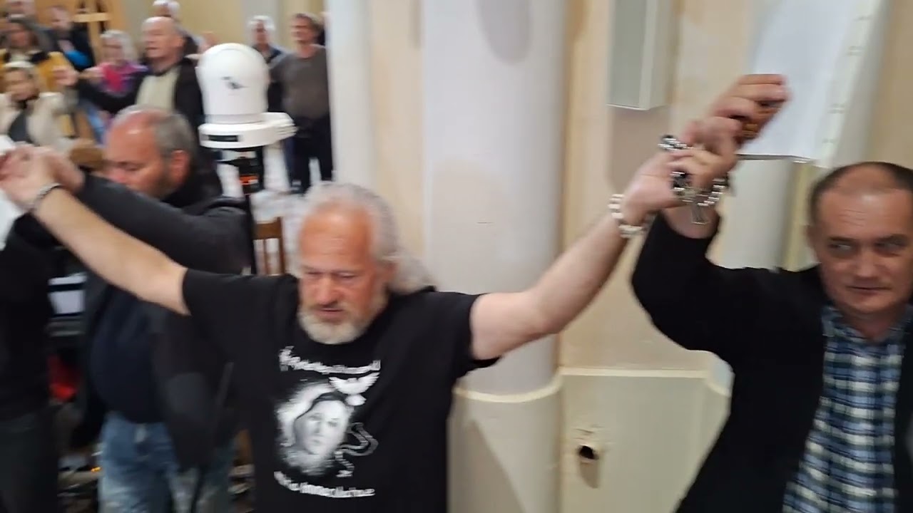 Nech skoro zvíťazí Tvoje Nepoškvrnené Srdce. Hymna MKH v Bazilike v Levoči 14.5.