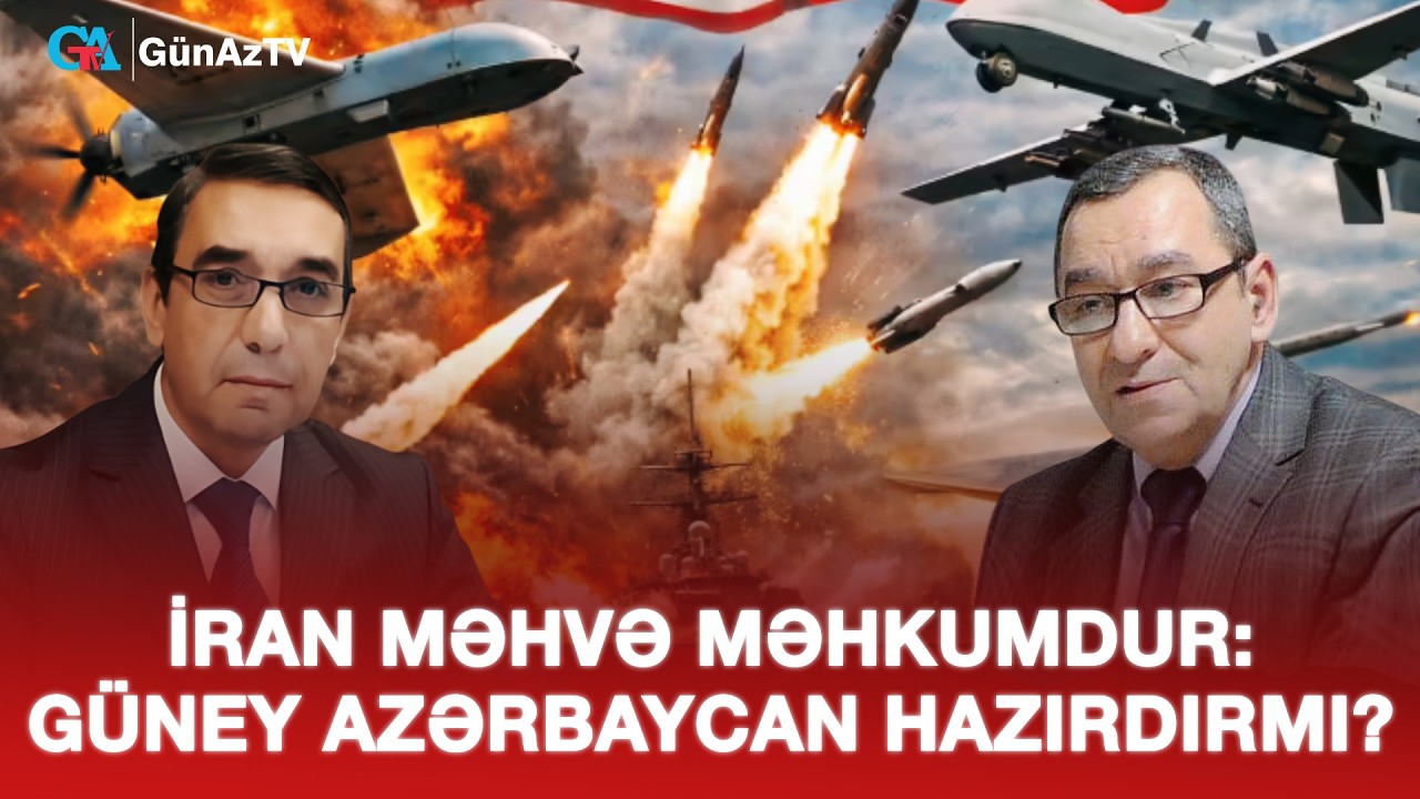 İRAN MƏHVƏ MƏHKUMDUR: GÜNEY AZƏRBAYCAN HAZIRDIRMI? | BİZİM MÖVQE CANLI YAYIM
